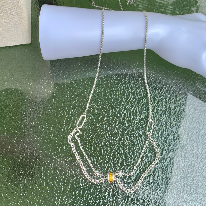 Collar Eleva tu Estilo Amarillo