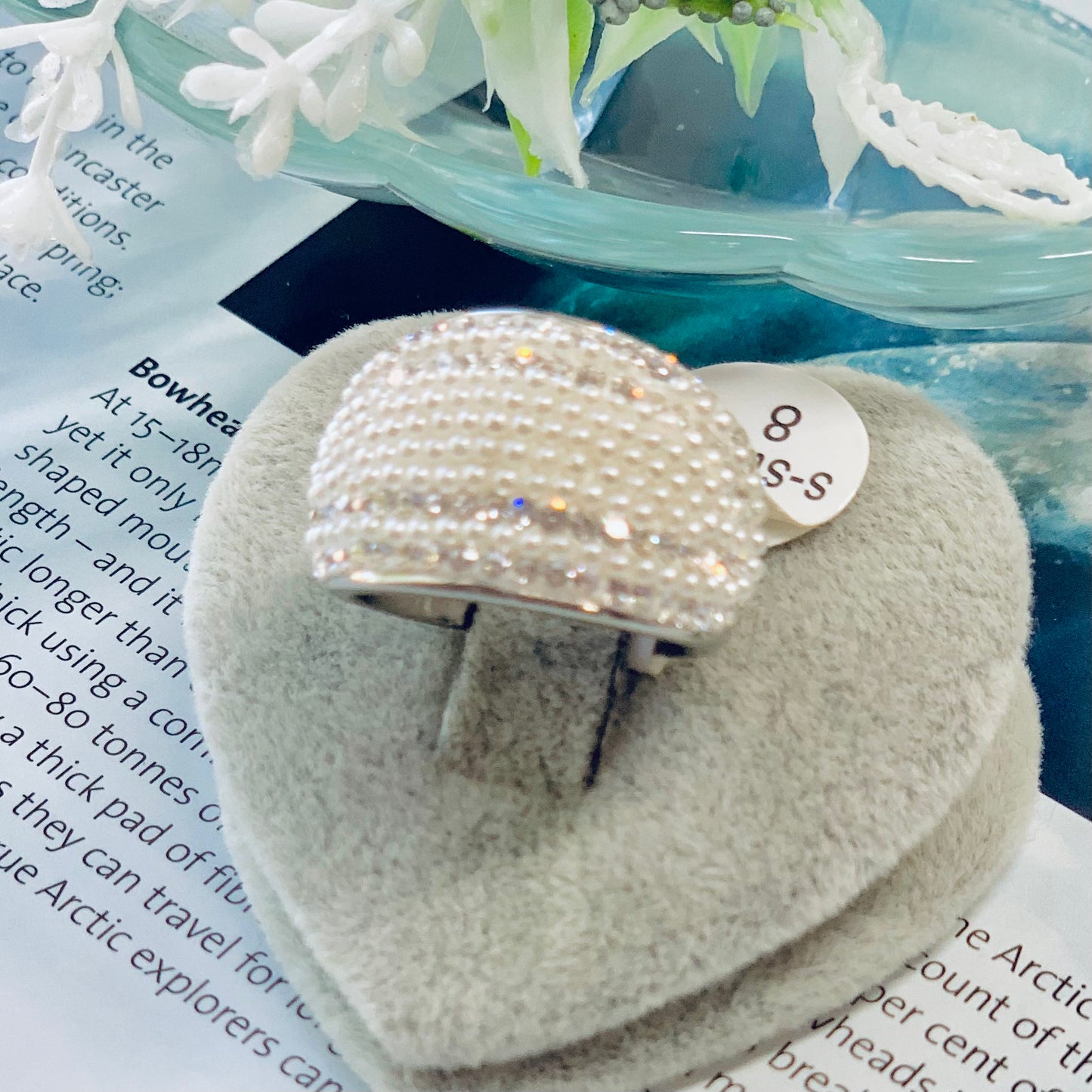 Anillo Perla y Diamante AM-1