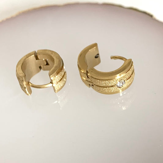 Arete Princesa Dorado APD001