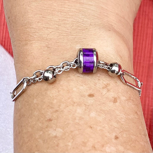 Pulsera Eleva tu Estilo Morada