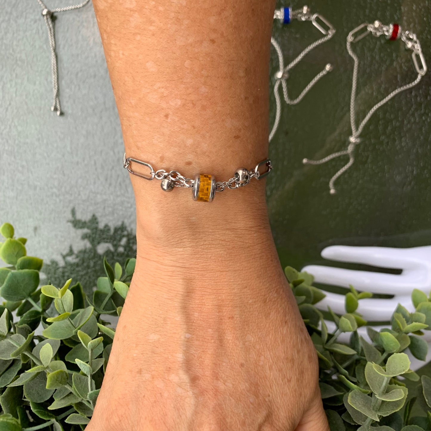 Pulsera Eleva tu Estilo Amarilla