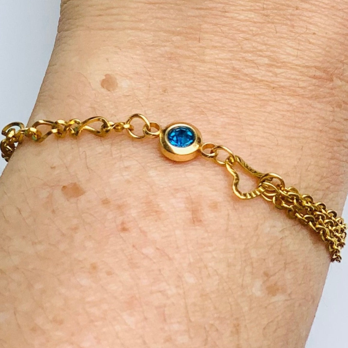 Pulsera Amada Piedra Azul