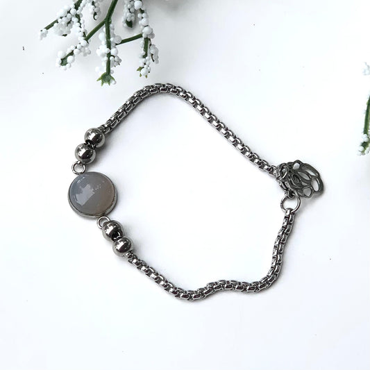 Pulseras Cuarzo Gris JYMAS 0114