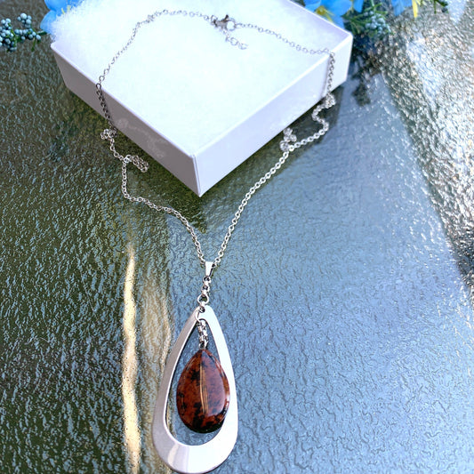 Cadena cuarzo Marron 00116