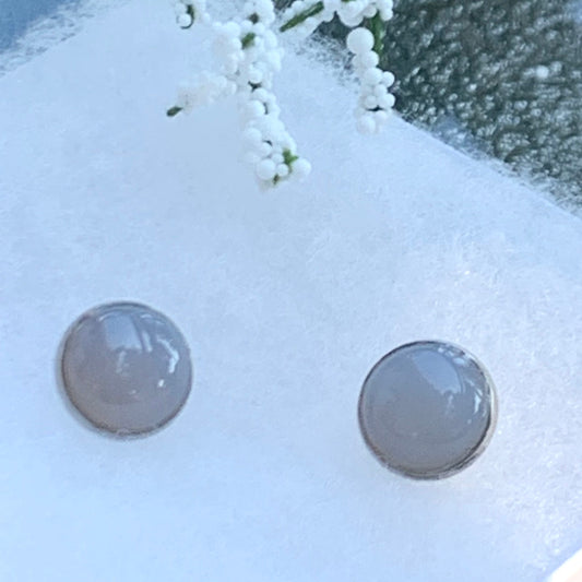 Aretes cuarzos Gris 0095