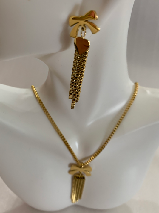 Cadena Y Arete Lazo 0002