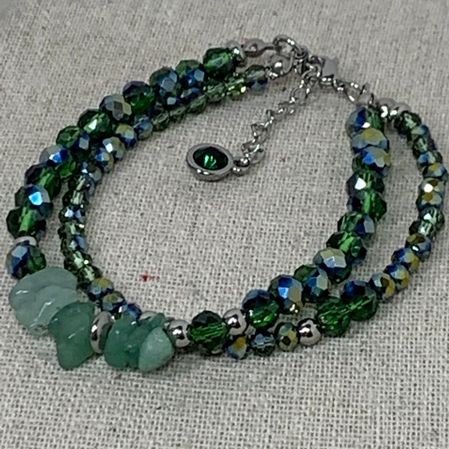 Pulsera Esmeralda 0029