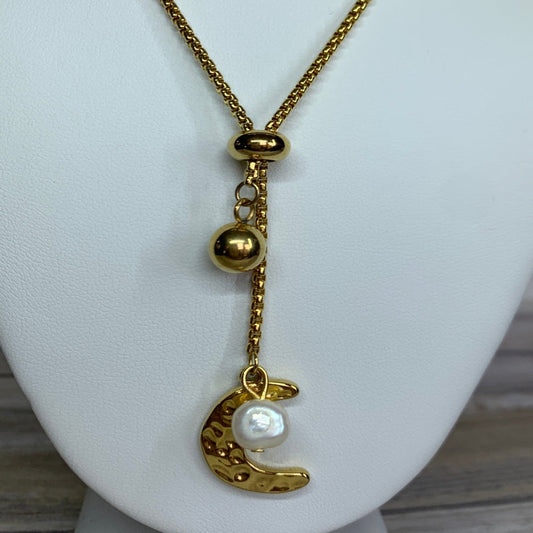 Cadena Luna Oro 0103