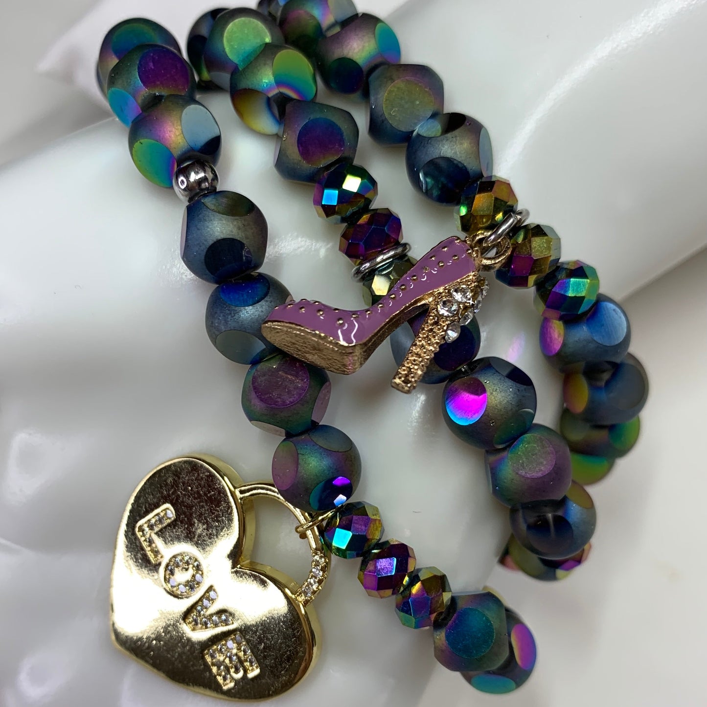 Pulsera Elástica tornasol 085