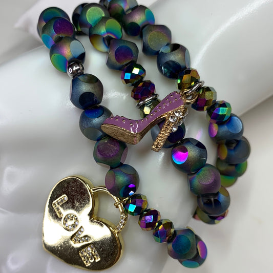 Pulsera Elástica tornasol 085