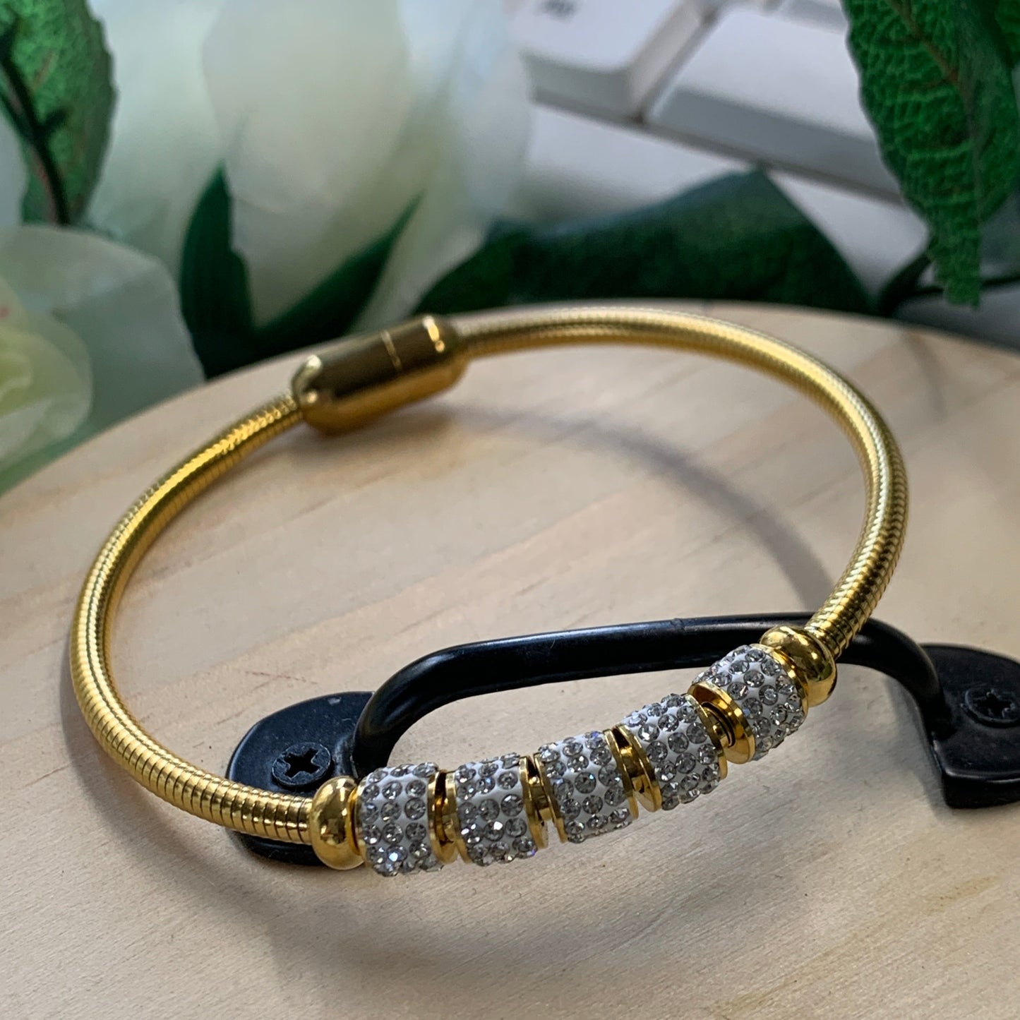 Brazalete Diamante Oro 0040