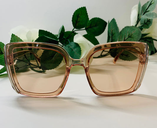 Gafas de Sol Borde Plateado